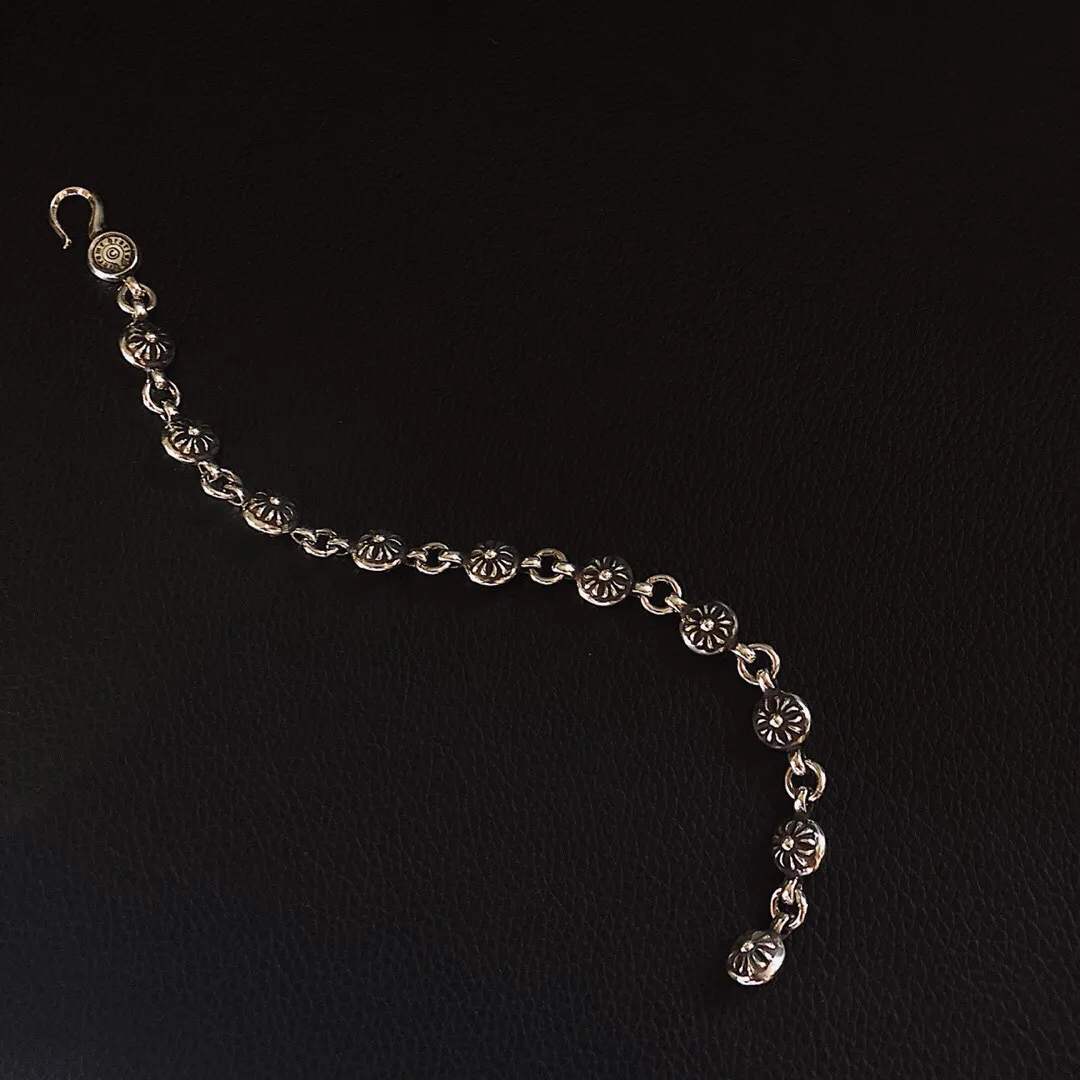 Chrome Hearts シルバー クロスボールブレスレット - 画像 (4)