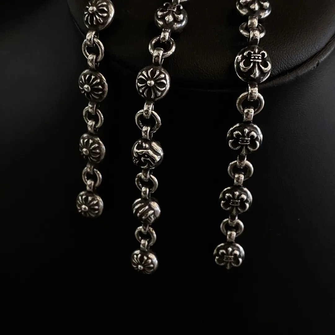 Chrome Hearts シルバー 六元素花珠手鍊 - 画像 (8)