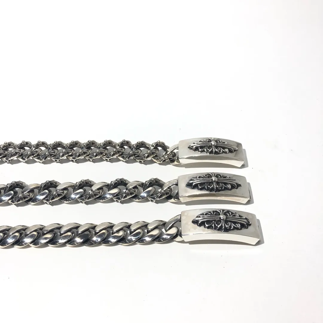 Chrome Hearts シルバー メンズチェーンブレスレット - 画像 (7)