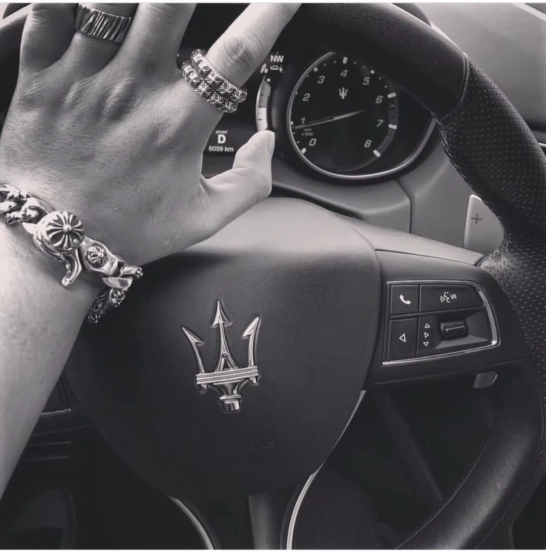 Chrome Hearts シルバー メンズブレスレット - 画像 (9)