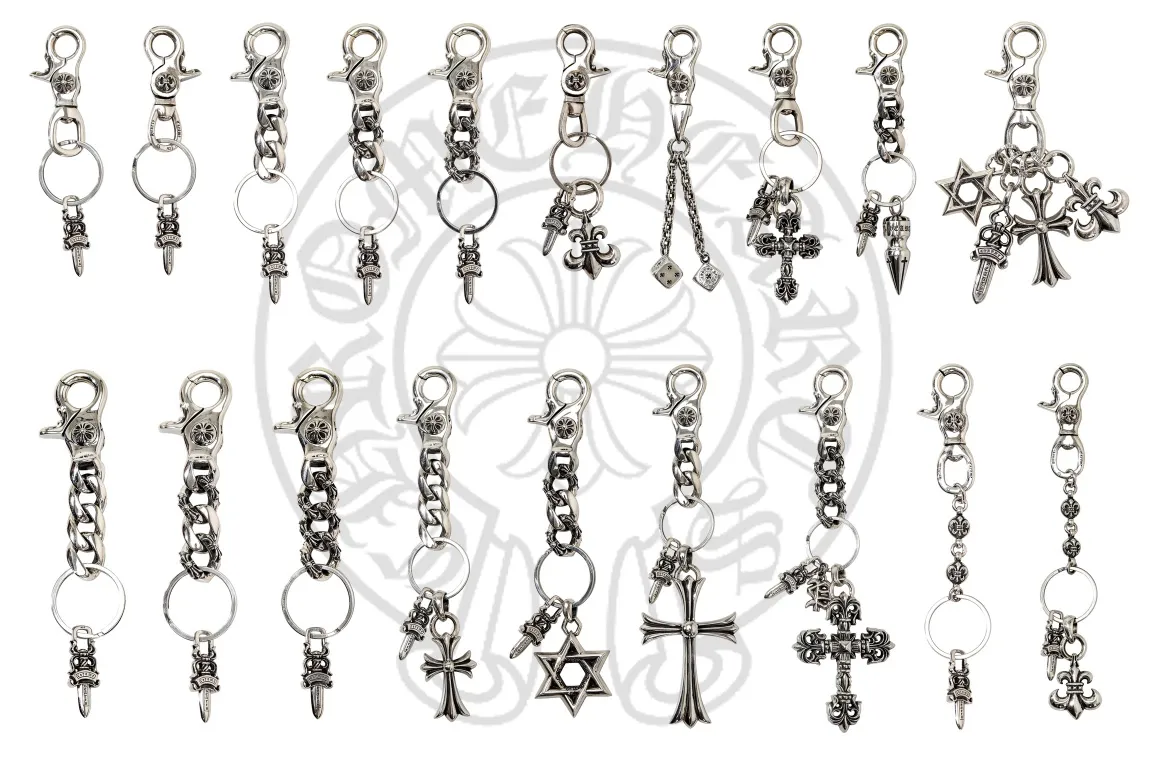 Chrome Hearts シルバー クロスキーホルダー - 画像 (10)