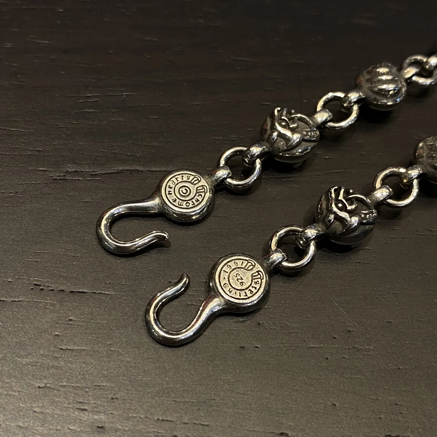 Chrome Hearts クロムハーツ ブラックビンテージビーズブレスレット - 画像 (8)