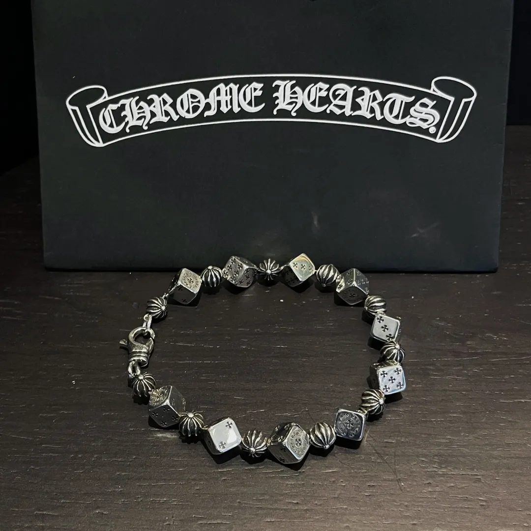 Chrome Hearts ダイスクロスブレスレット シルバー - 画像 (9)