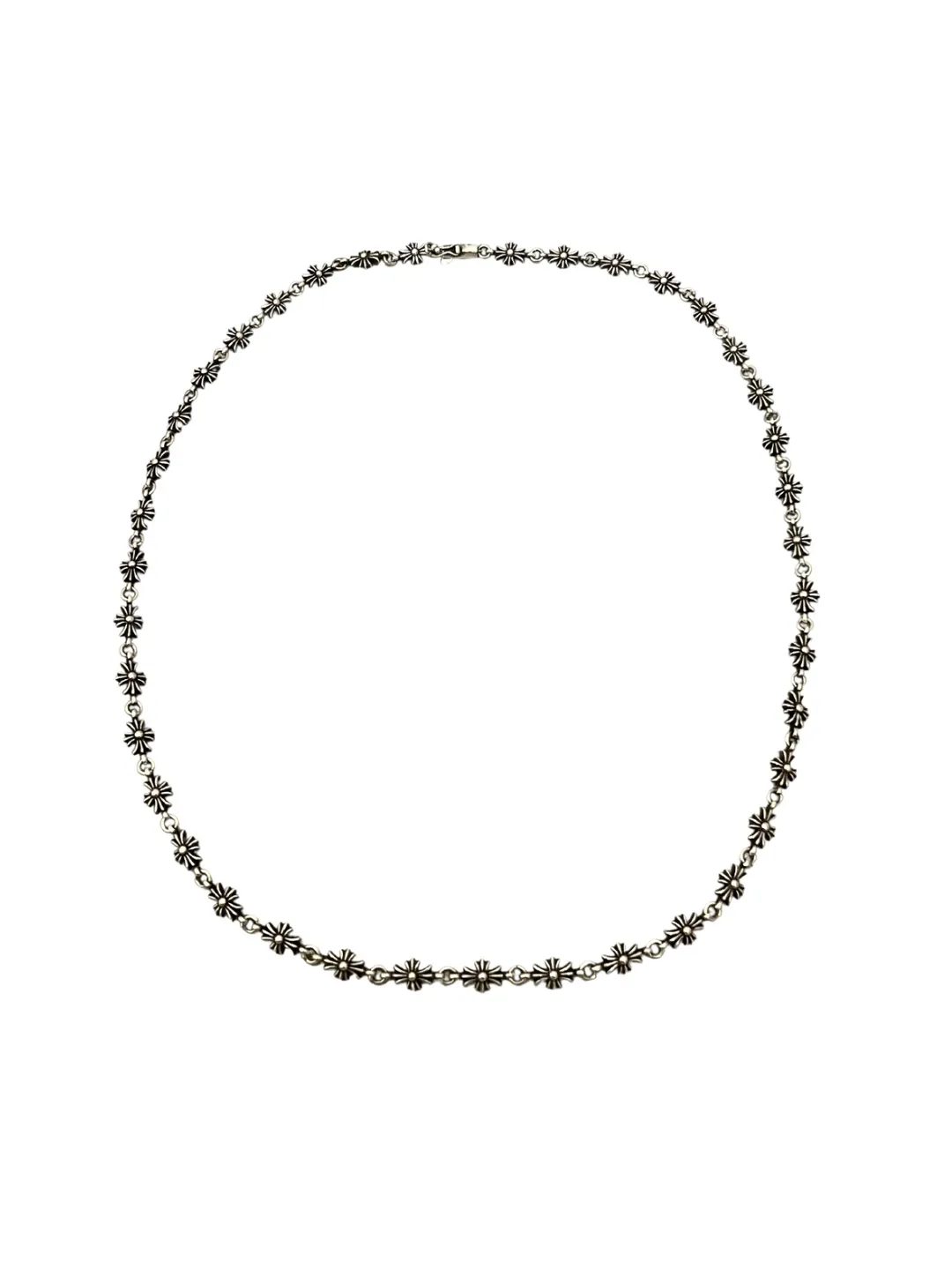 Chrome Hearts シルバー十字チェーン ヴィンテージスタイル