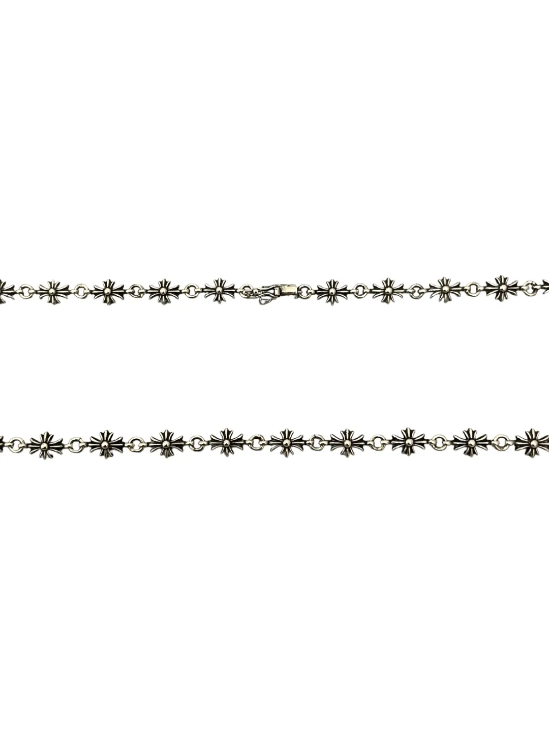 Chrome Hearts シルバー十字チェーン ヴィンテージスタイル - 画像 (3)