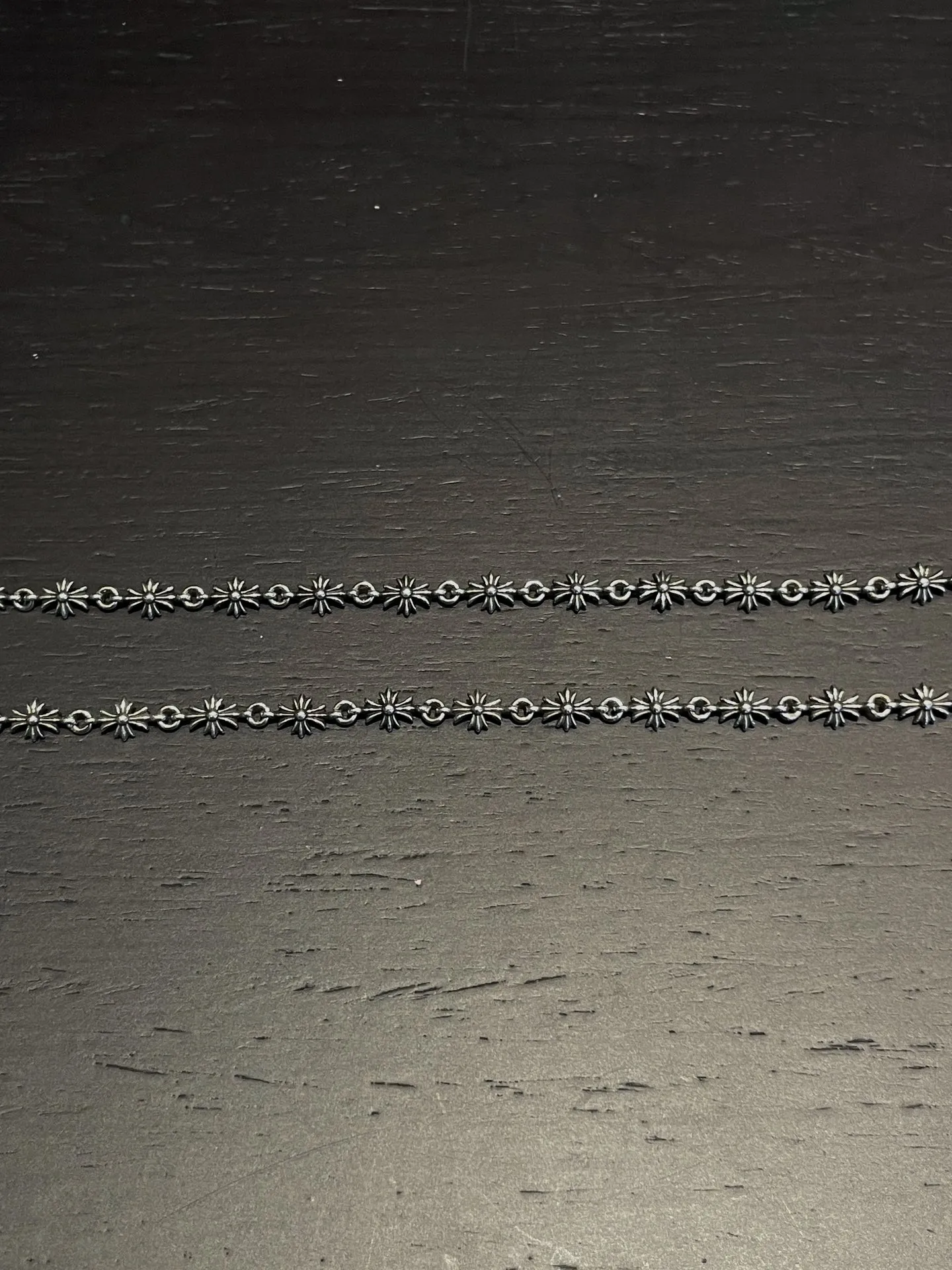 Chrome Hearts シルバー十字チェーン ヴィンテージスタイル - 画像 (6)