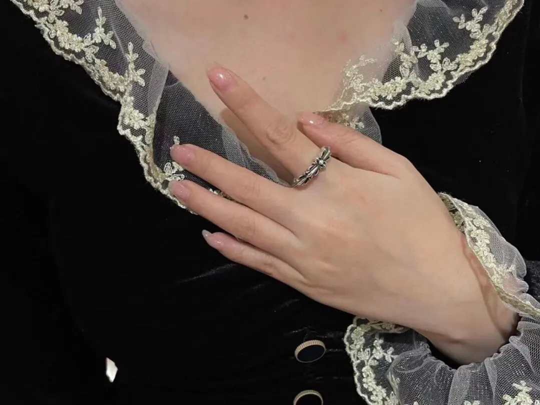 クロムハーツ シルバー クロスリング - 画像 (7)