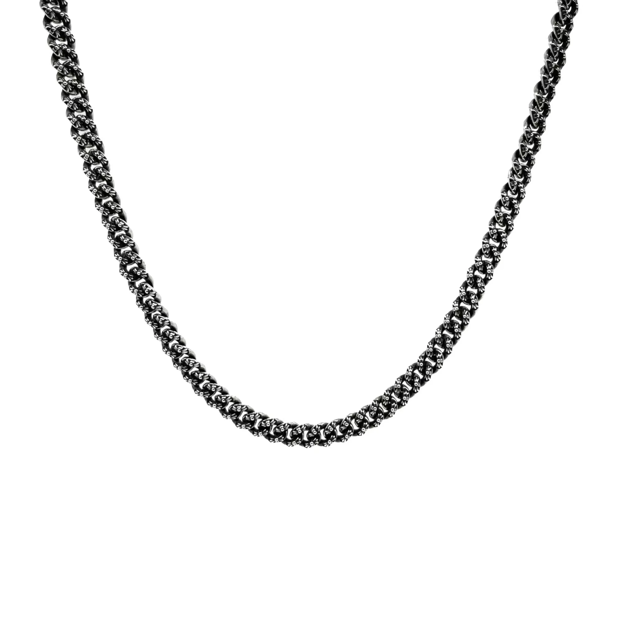 Chrome Hearts シルバー クロスチェーンネックレス - 画像 (4)