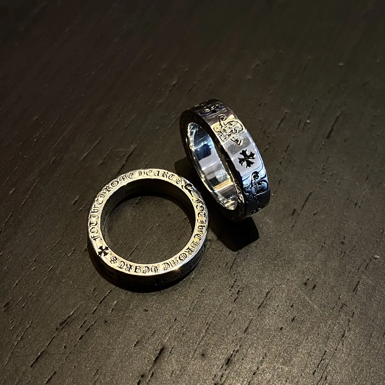 Chrome Hearts シルバー スカルレターリング - 画像 (4)