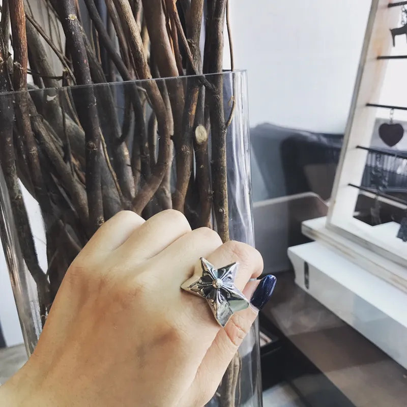 Chrome Hearts シルバー大五角星リング - 画像 (8)