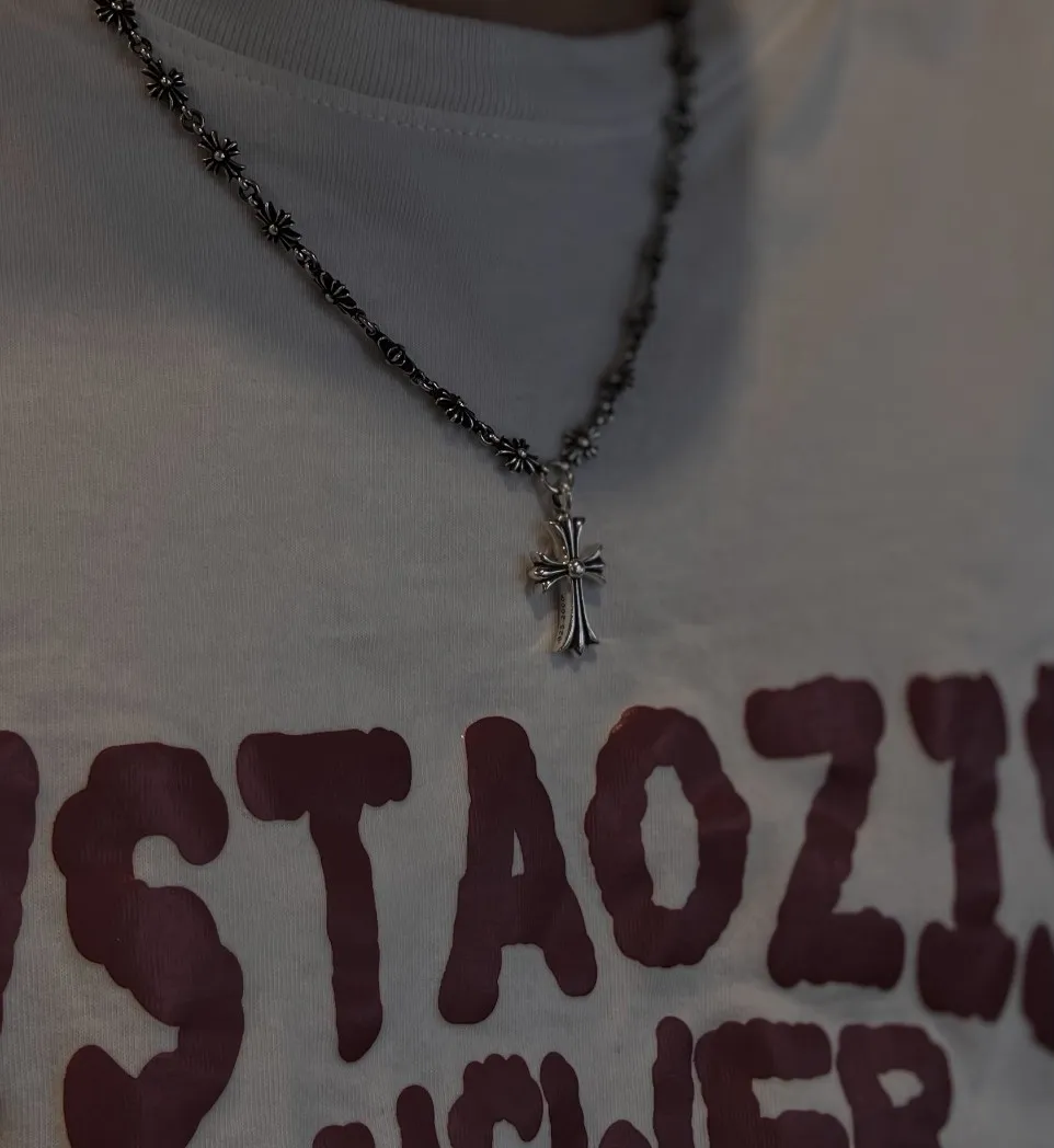 Chrome Hearts シルバー クロス ネックレス - 画像 (10)