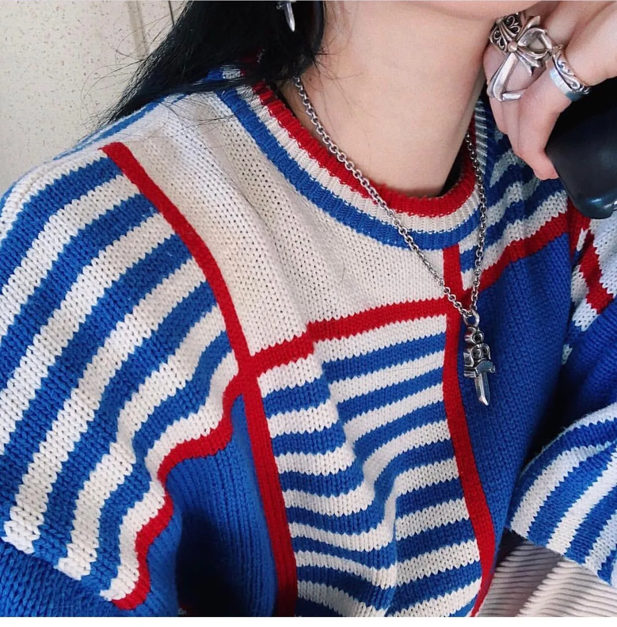 Chrome Hearts シルバー ソード ネックレス - 画像 (6)