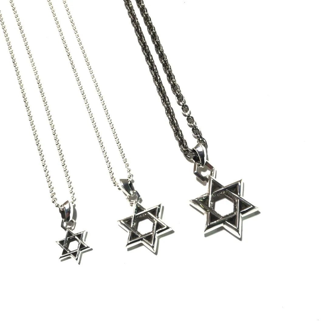 Chrome Hearts シルバー六芒星ネックレス - 画像 (3)