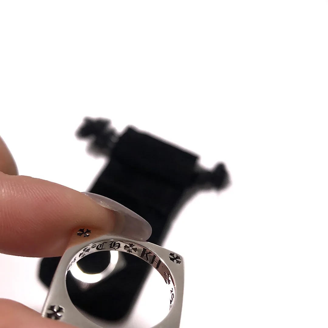 Chrome Hearts シルバー クロスデザインリング - 画像 (3)