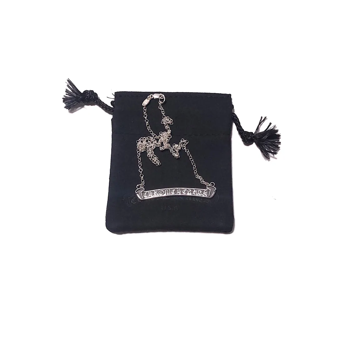 Chrome Hearts シルバー マガナミ ネックレス - 画像 (4)