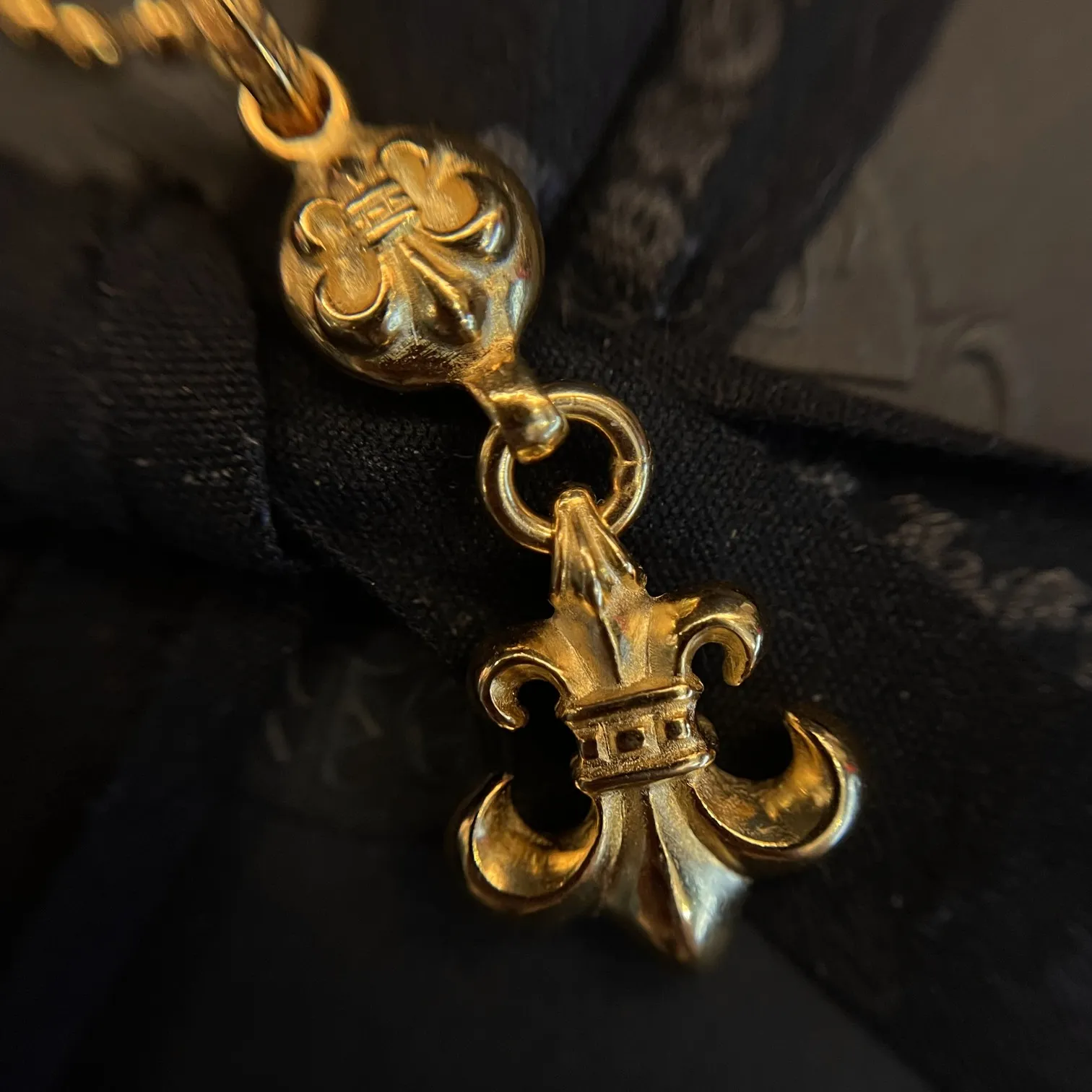 Chrome Hearts ゴールド 童軍花ネックレス - 画像 (8)