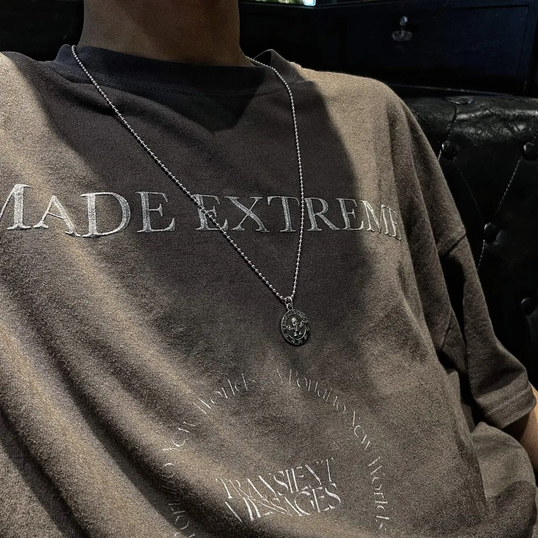 Chrome Hearts シルバーFoti骷髅圆牌ネックレス - 画像 (10)