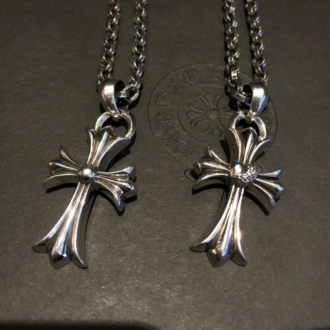 Chrome Hearts シルバー クロスネックレス - 画像 (4)