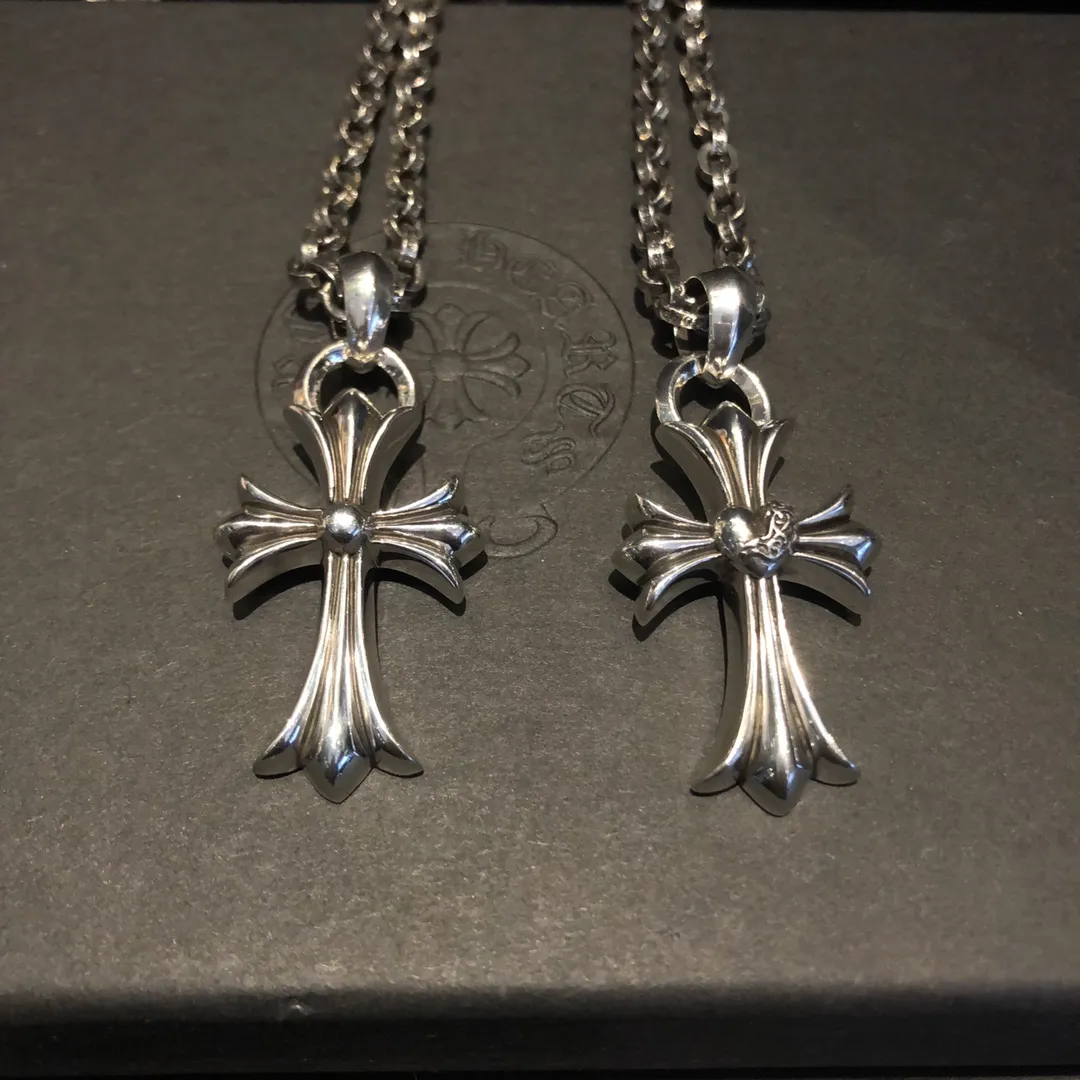 Chrome Hearts シルバー クロスネックレス - 画像 (5)