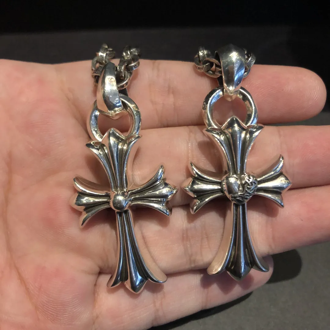 Chrome Hearts シルバー クロスネックレス - 画像 (7)