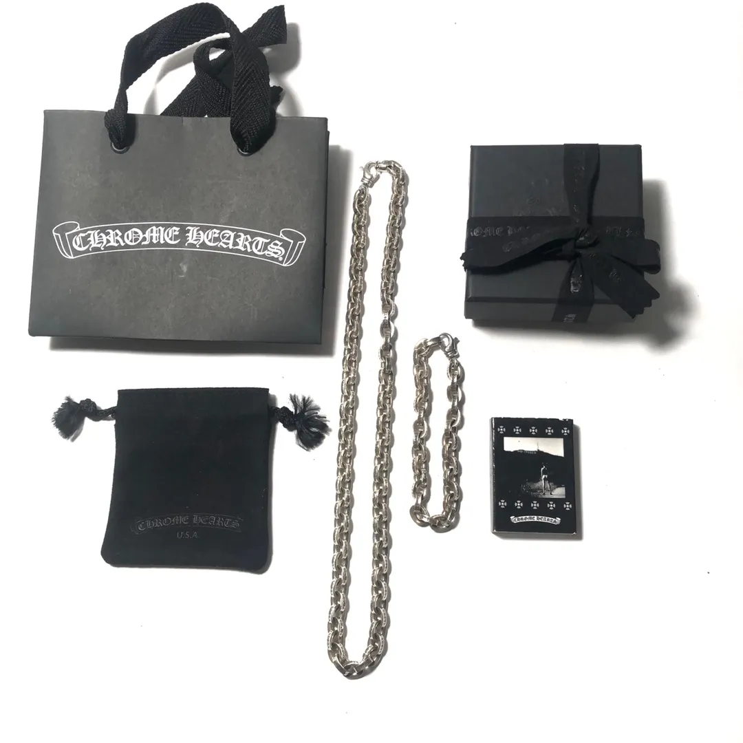 Chrome Hearts シルバーPaperchainネックレス/ブレスレット - 画像 (5)