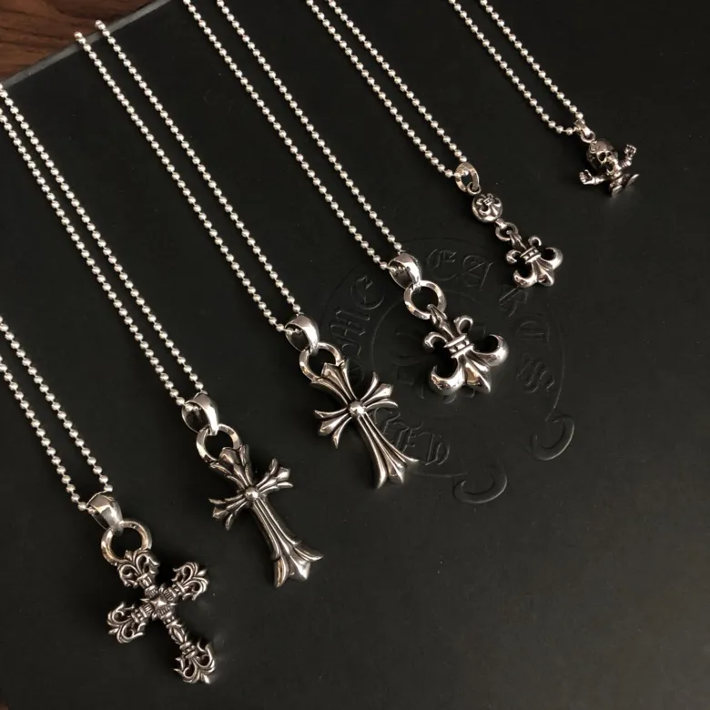 Chrome Hearts シルバー クロスネックレス - 画像 (5)