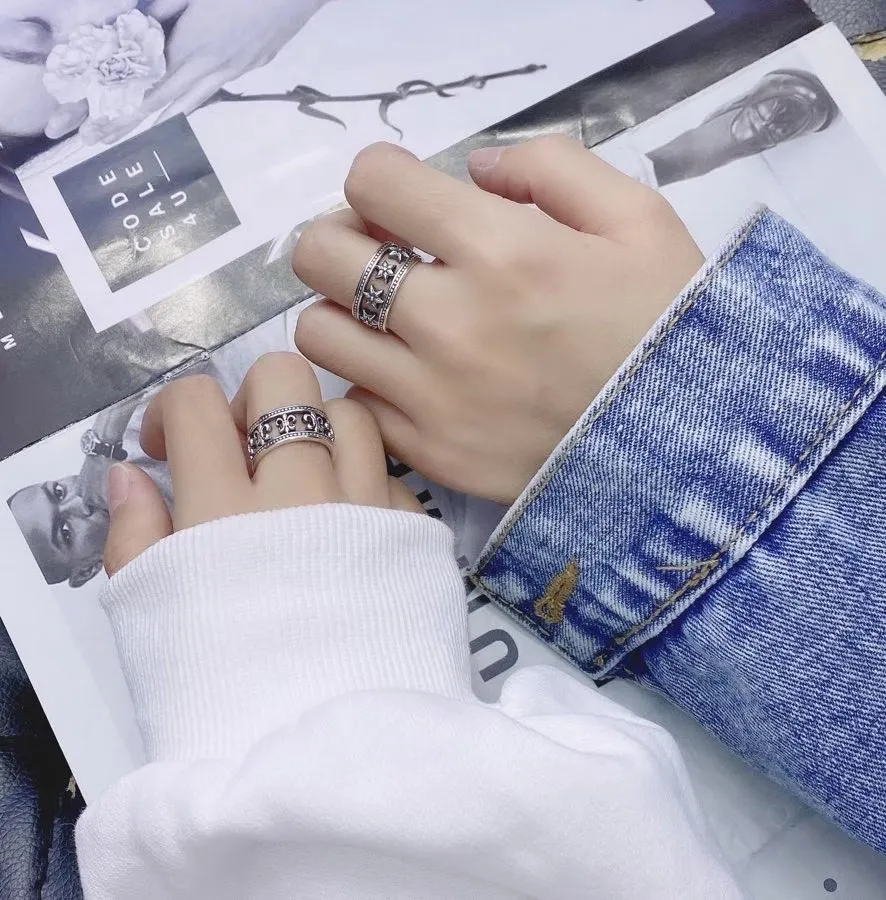 CHROME HEARTS シルバー クロスリング - 画像 (7)