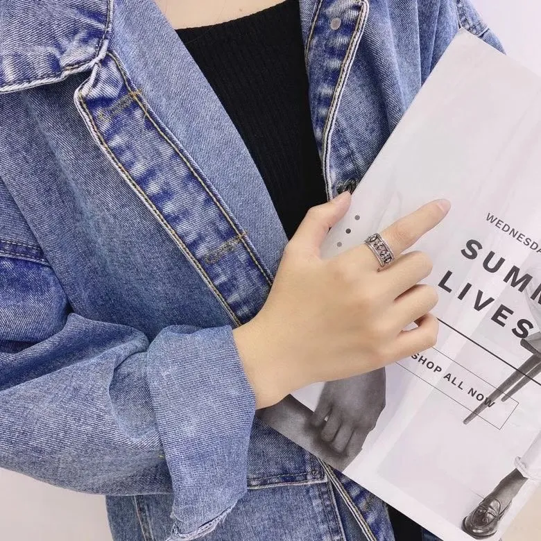 CHROME HEARTS シルバー クロスリング - 画像 (9)