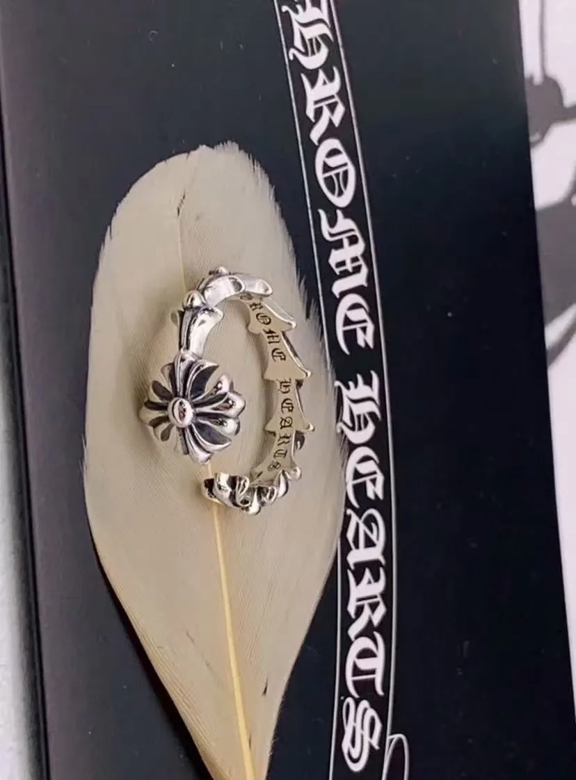Chrome Hearts シルバー クロスデザインリング - 画像 (5)