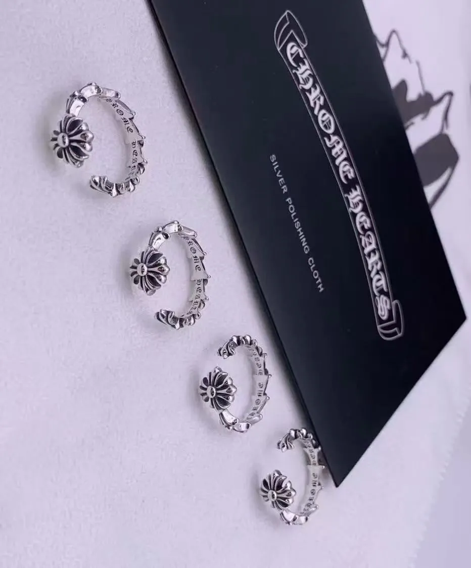 Chrome Hearts シルバー クロスデザインリング - 画像 (6)