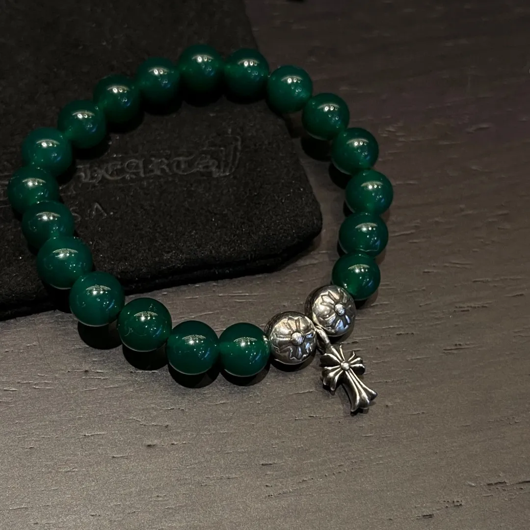 クロムハーツ ホワイトビーズブレスレット - 画像 (6)