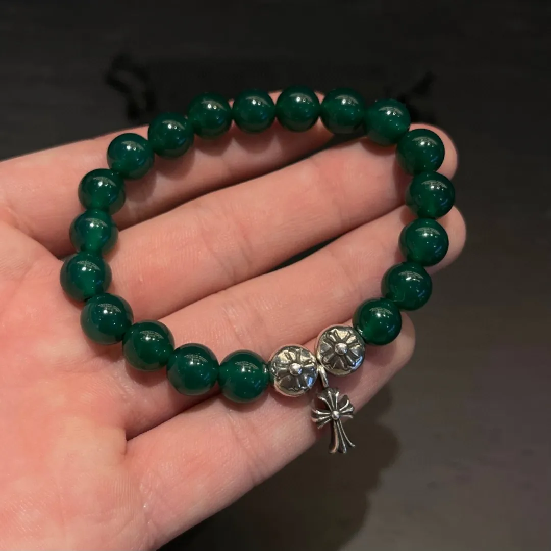 クロムハーツ ホワイトビーズブレスレット - 画像 (7)