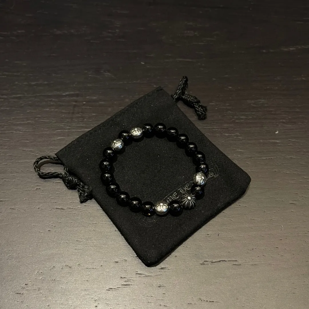 クロムハーツ ホワイトビーズブレスレット - 画像 (8)