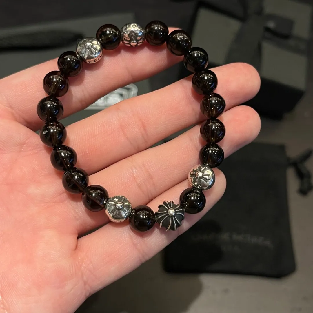 クロムハーツ ホワイトビーズブレスレット - 画像 (9)