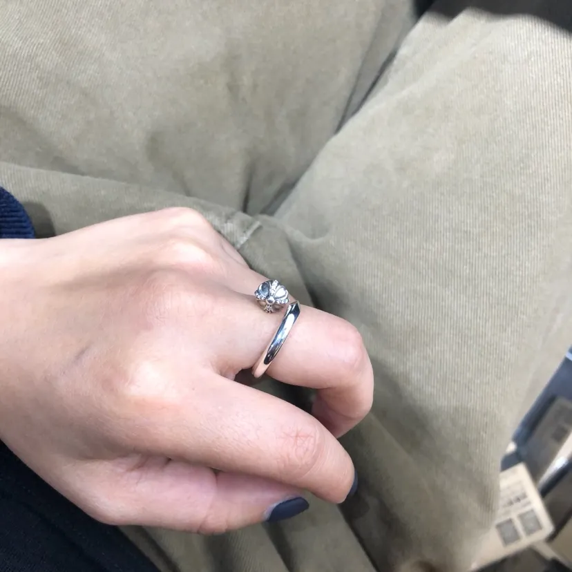 Chrome Hearts シルバー クロスストーンリング - 画像 (7)