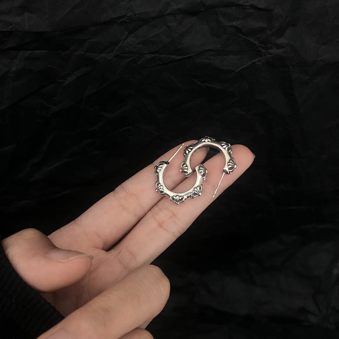 Chrome Hearts シルバー ホープイヤリング - 画像 (5)