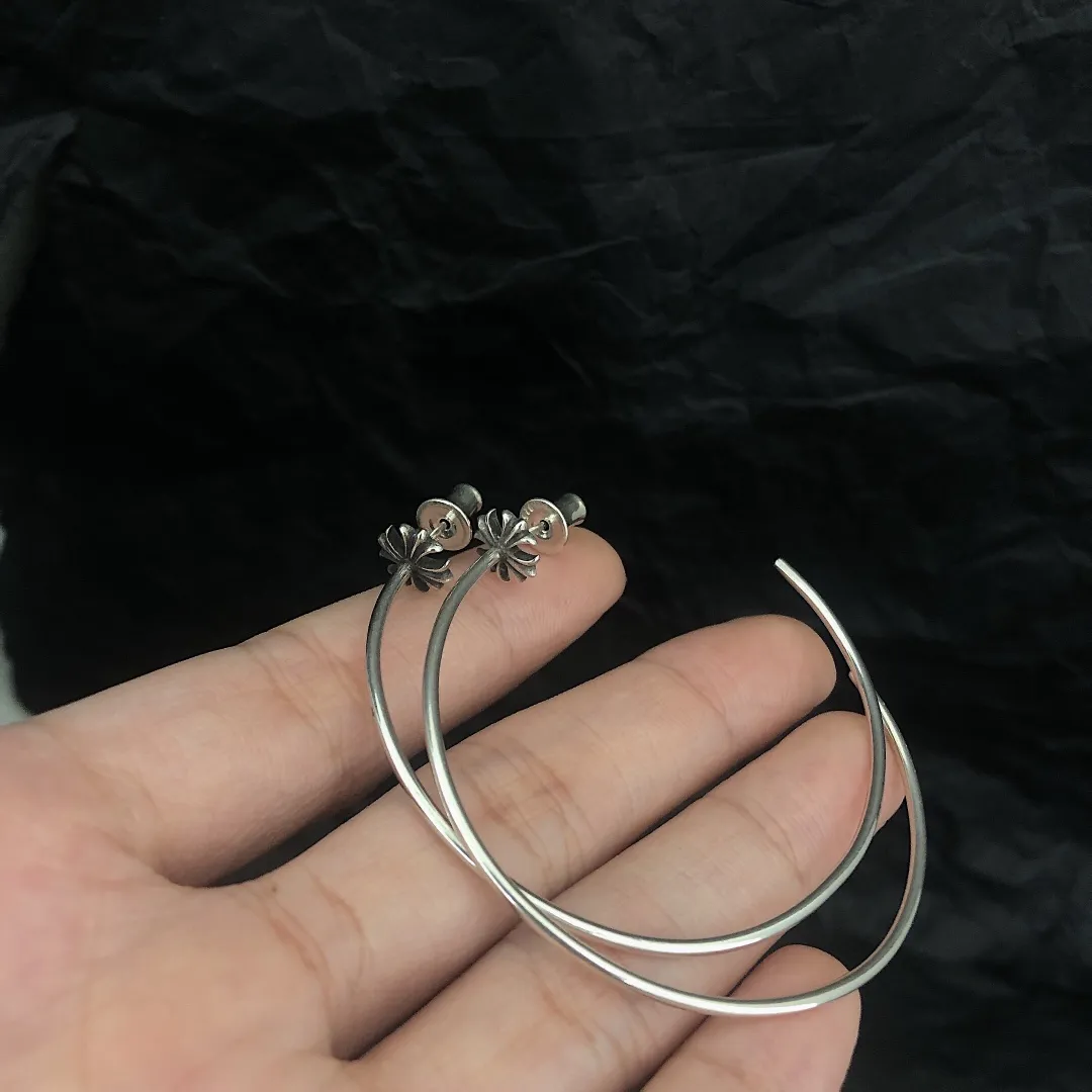 Chrome Hearts シルバー ホープイヤリング - 画像 (7)