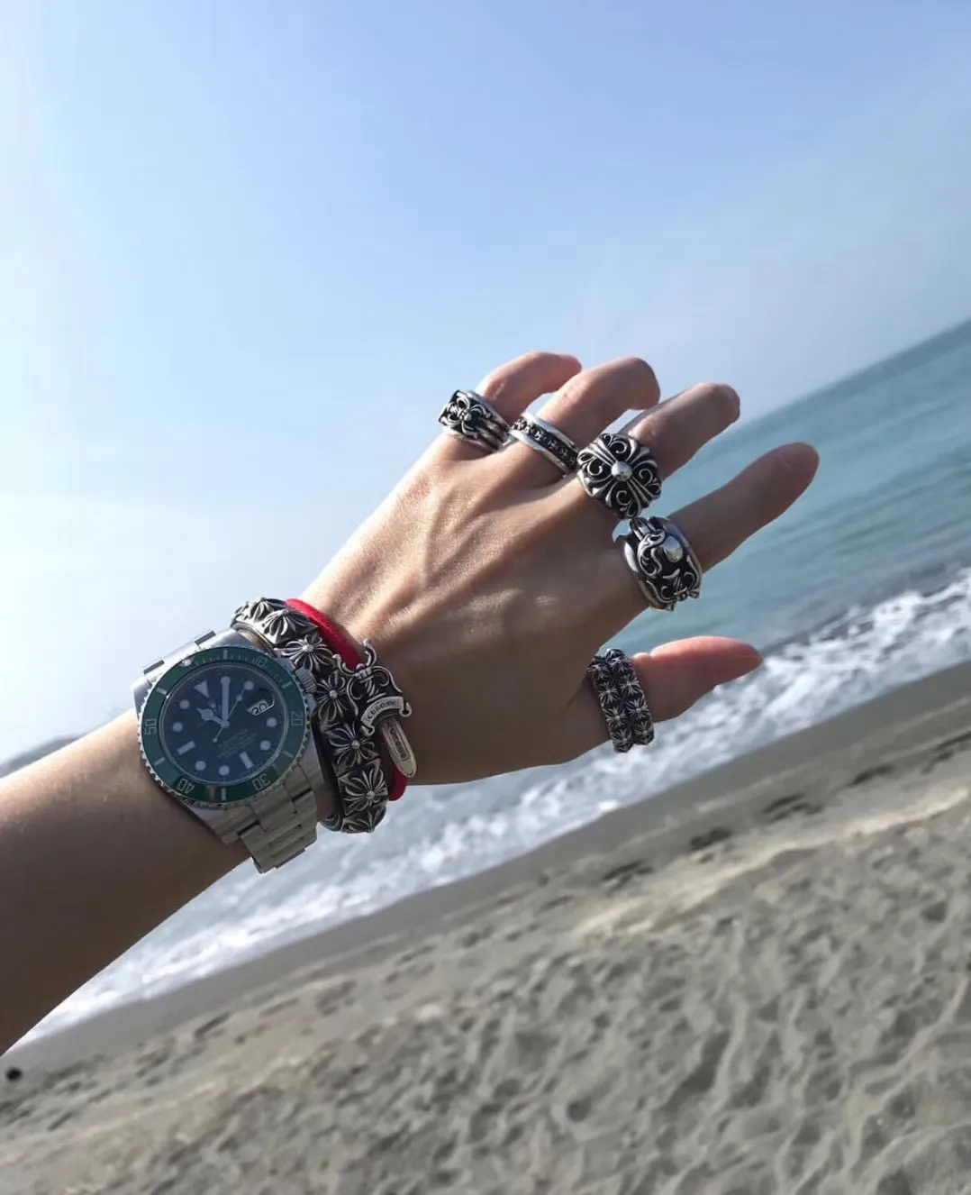 クロスハートmini plusリング シルバー スタイル - 画像 (8)