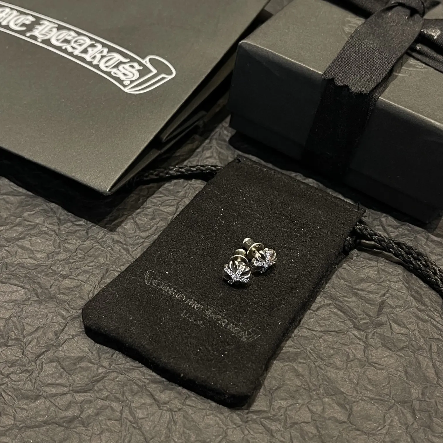 Chrome Hearts クロスフルジエアリング シルバー - 画像 (9)