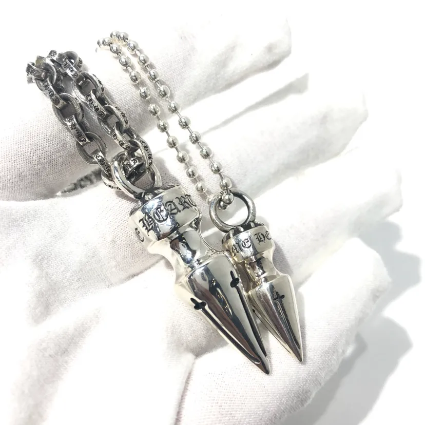 Chrome Hearts シルバー バレットネックレス - 画像 (8)