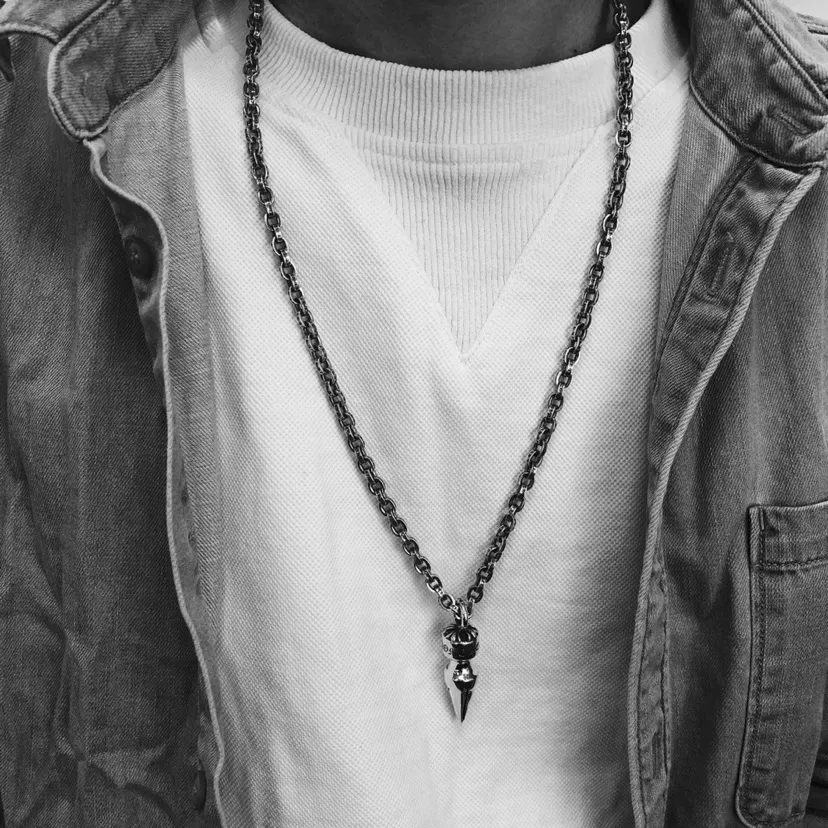 Chrome Hearts シルバー バレットネックレス - 画像 (10)