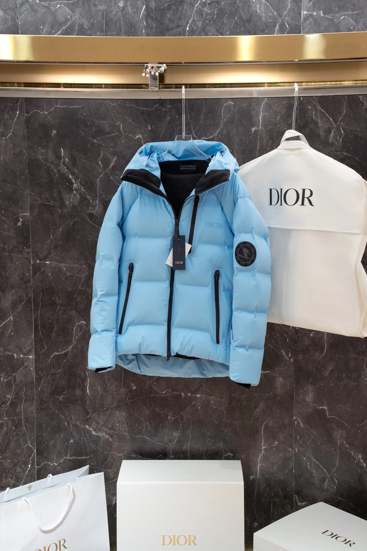 Christian Dior x Descente スキーウェア スカイブルー 重工 - 画像 (3)