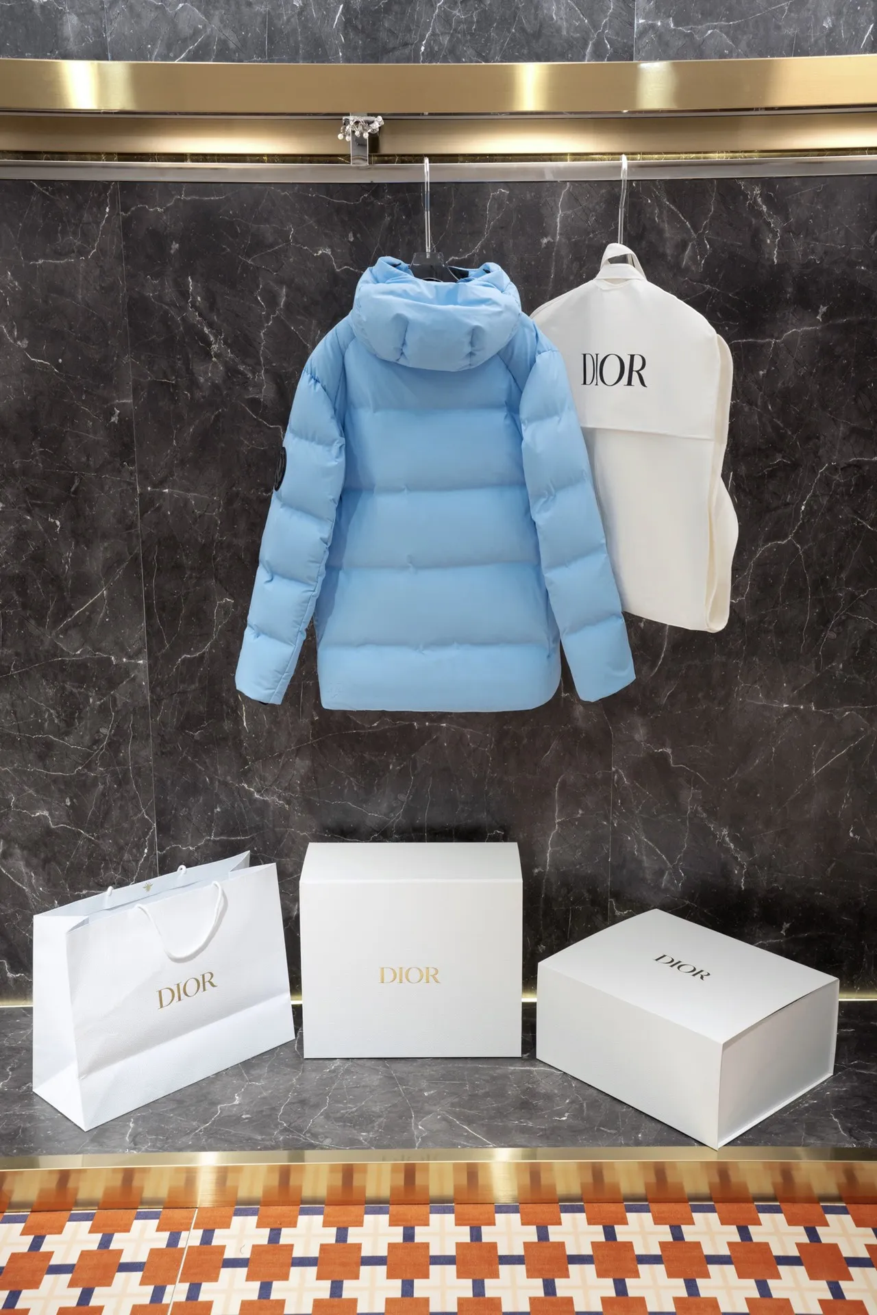 Christian Dior x Descente スキーウェア スカイブルー 重工 - 画像 (4)