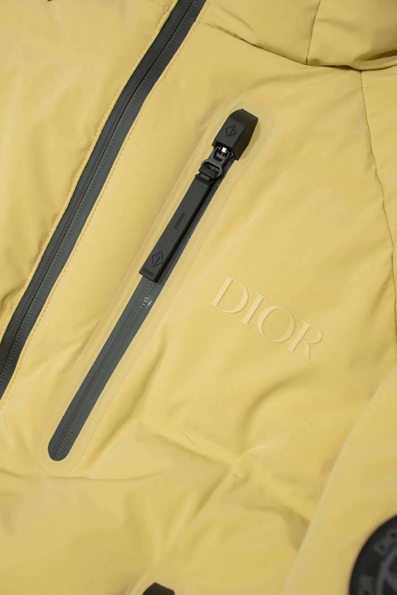 Christian Dior x Descente スキーウェア イエロー 重工羽毛 - 画像 (7)