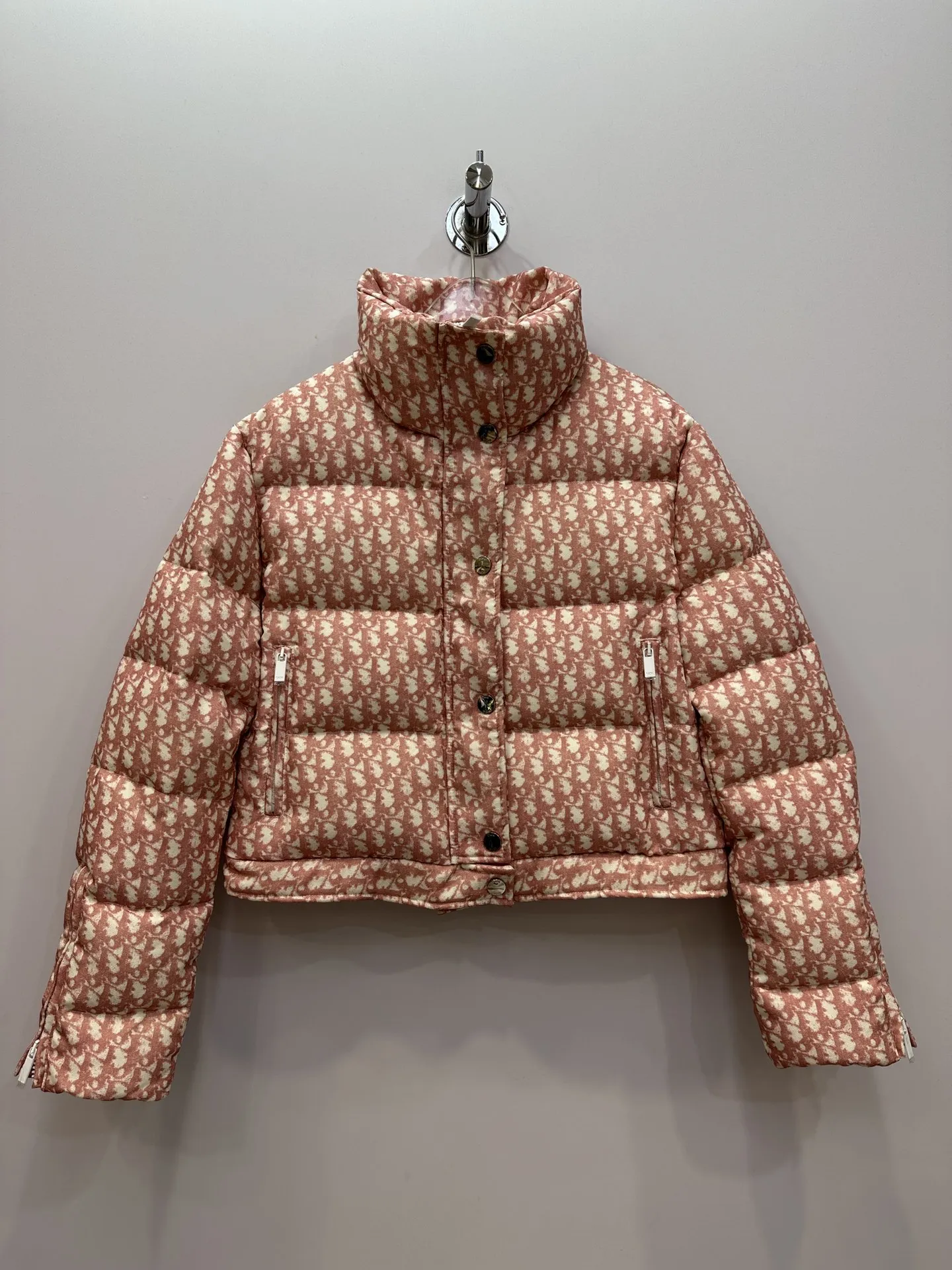 Christian Dior ピンク ダウンジャケット S-M-L