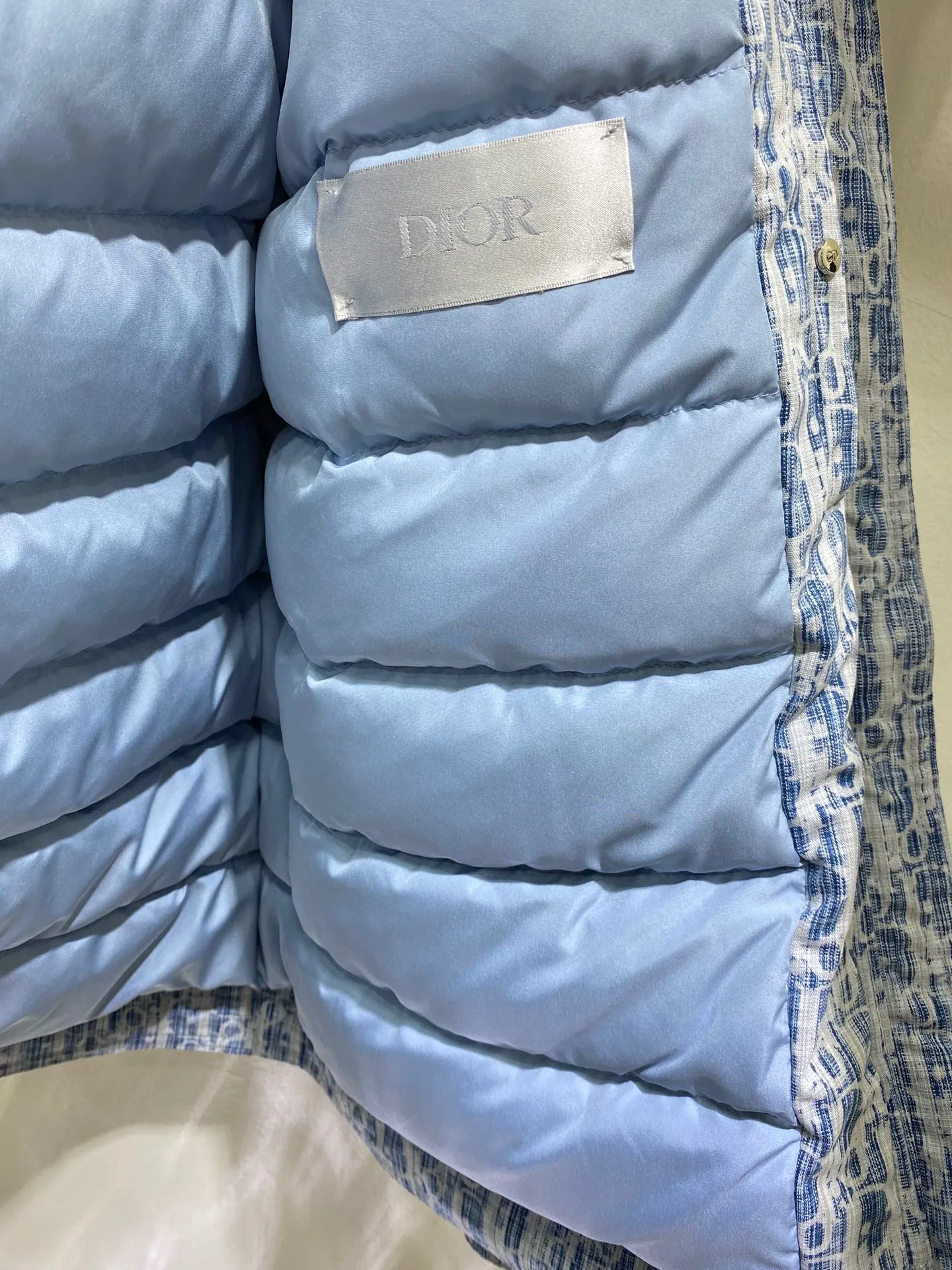 Christian Dior ブルー フーディーダウンジャケット - 画像 (9)