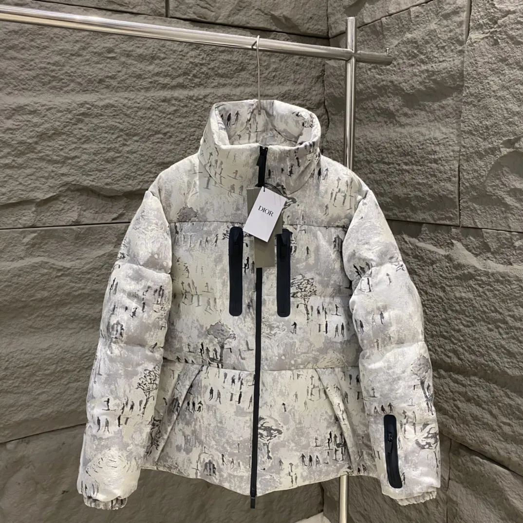DIOR ピーター・ドイグコラボ ダウンジャケット ホワイト - 画像 (3)