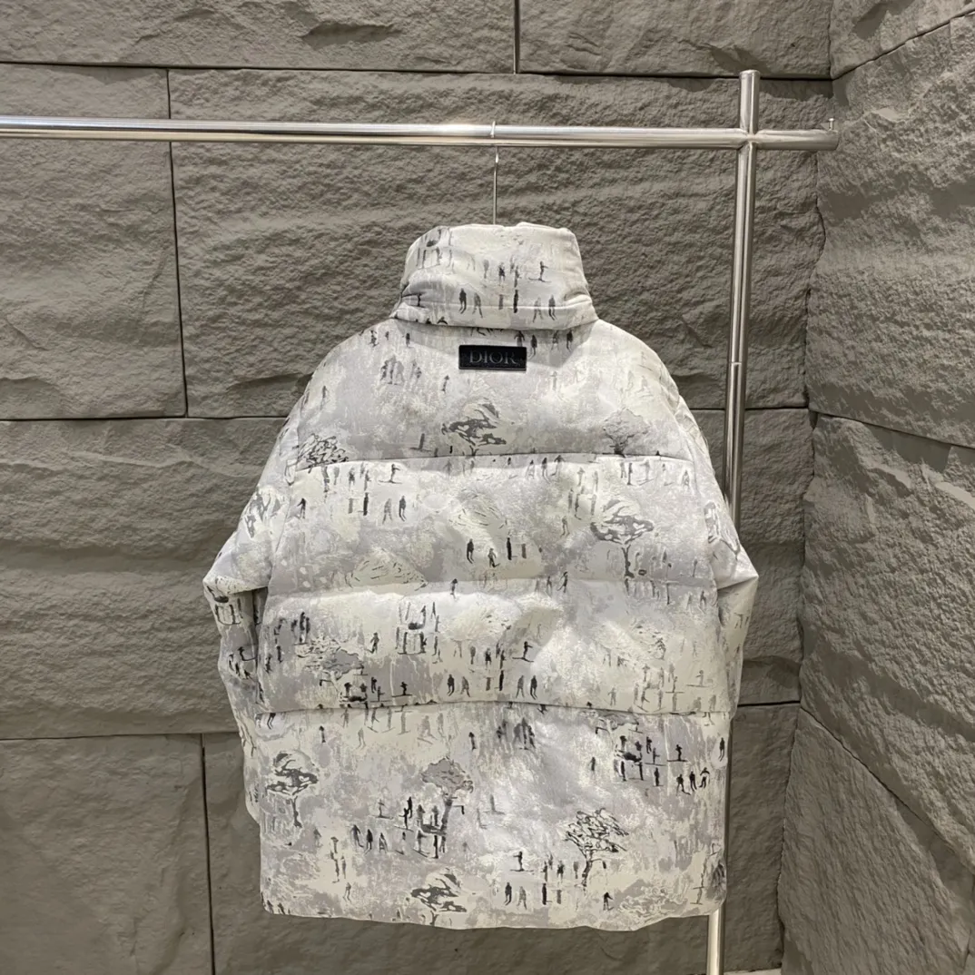 DIOR ピーター・ドイグコラボ ダウンジャケット ホワイト - 画像 (5)