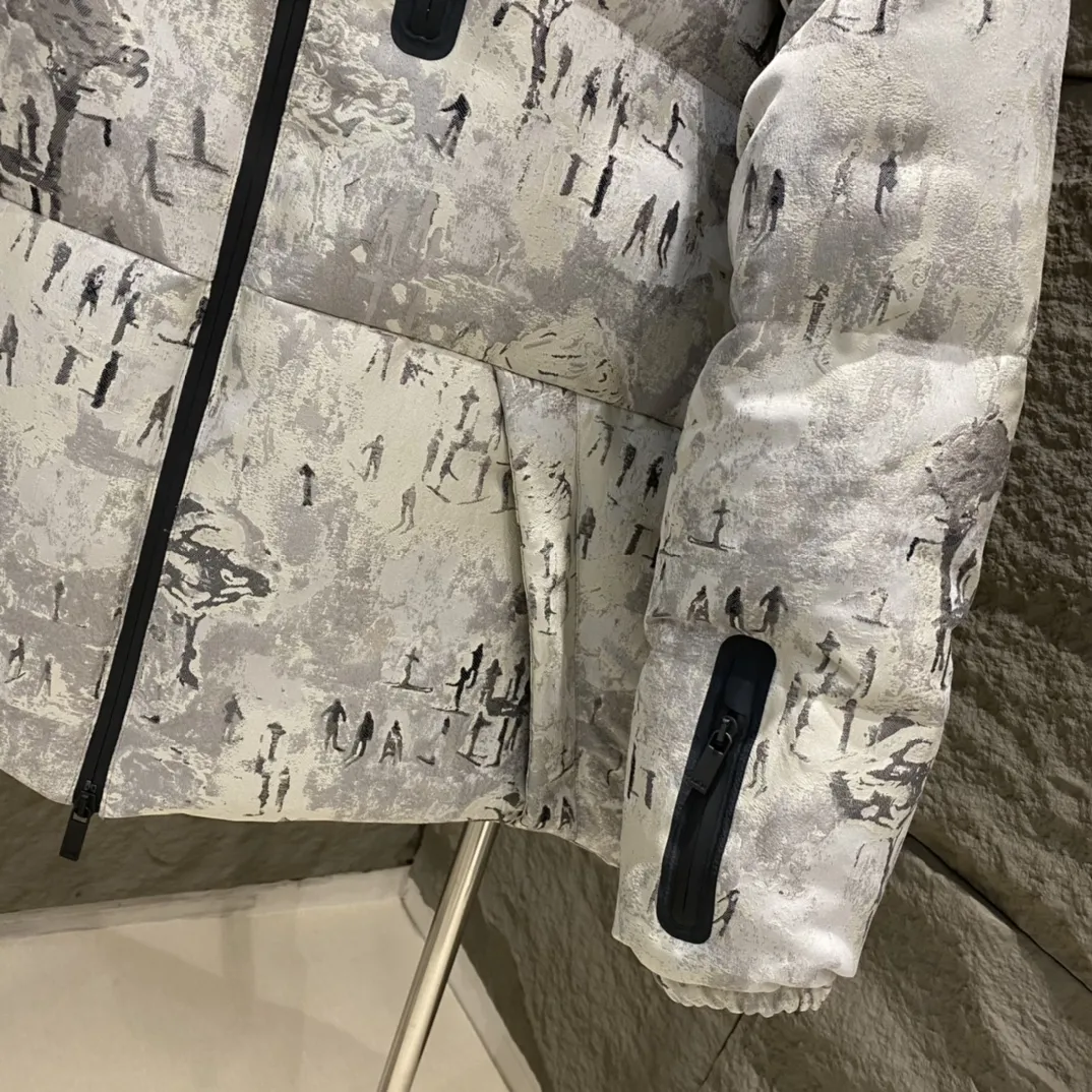 DIOR ピーター・ドイグコラボ ダウンジャケット ホワイト - 画像 (8)