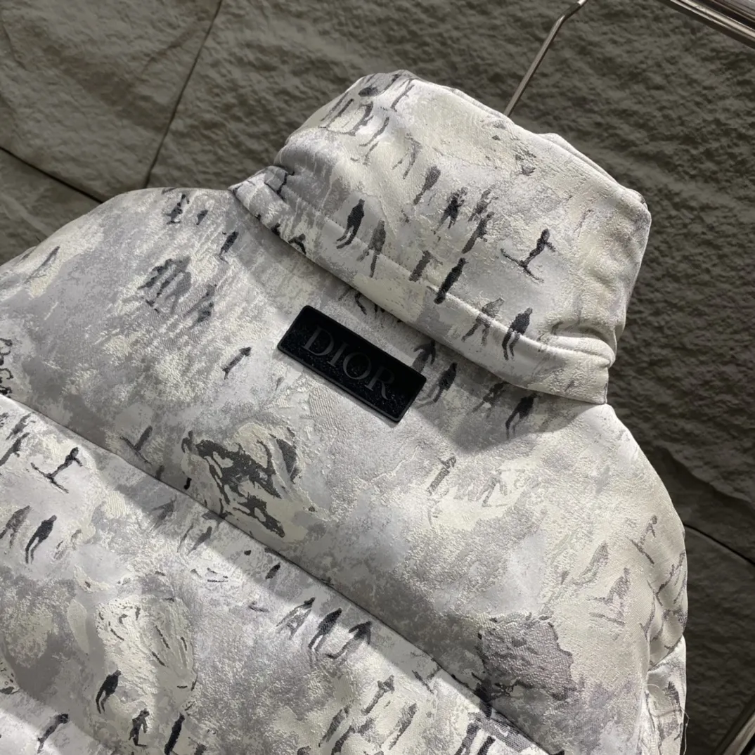 DIOR ピーター・ドイグコラボ ダウンジャケット ホワイト - 画像 (9)